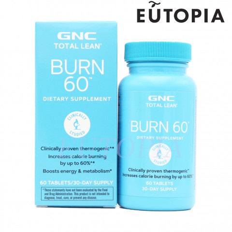 GNC 完美纖體系列燒脂BURN60 60粒[048107193065]