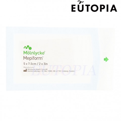 Mepiform (新版)美皮護除疤貼5x7.5cm消毒版 (1片) (7323190308316)